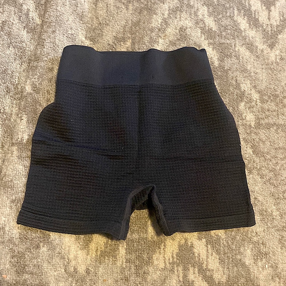 Black biker shorts